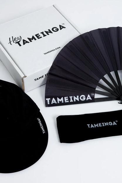 The Ultimate TAMEINGA™ FANifesting Bundle: 2 Hats & 2 Fans