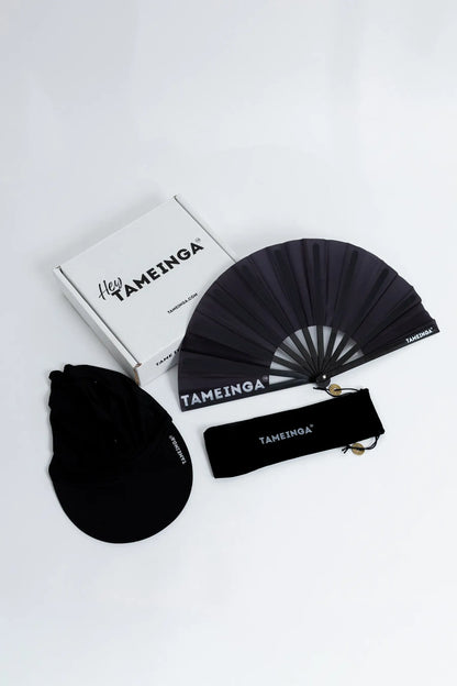 The Ultimate TAMEINGA™ FANifesting Bundle: 2 Hats & 2 Fans
