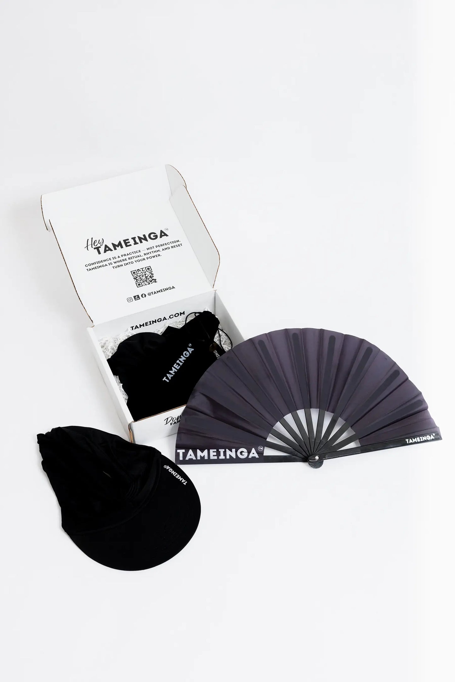 TAMEINGA™ Confidence Kit: 1 Hat + 1 Fan