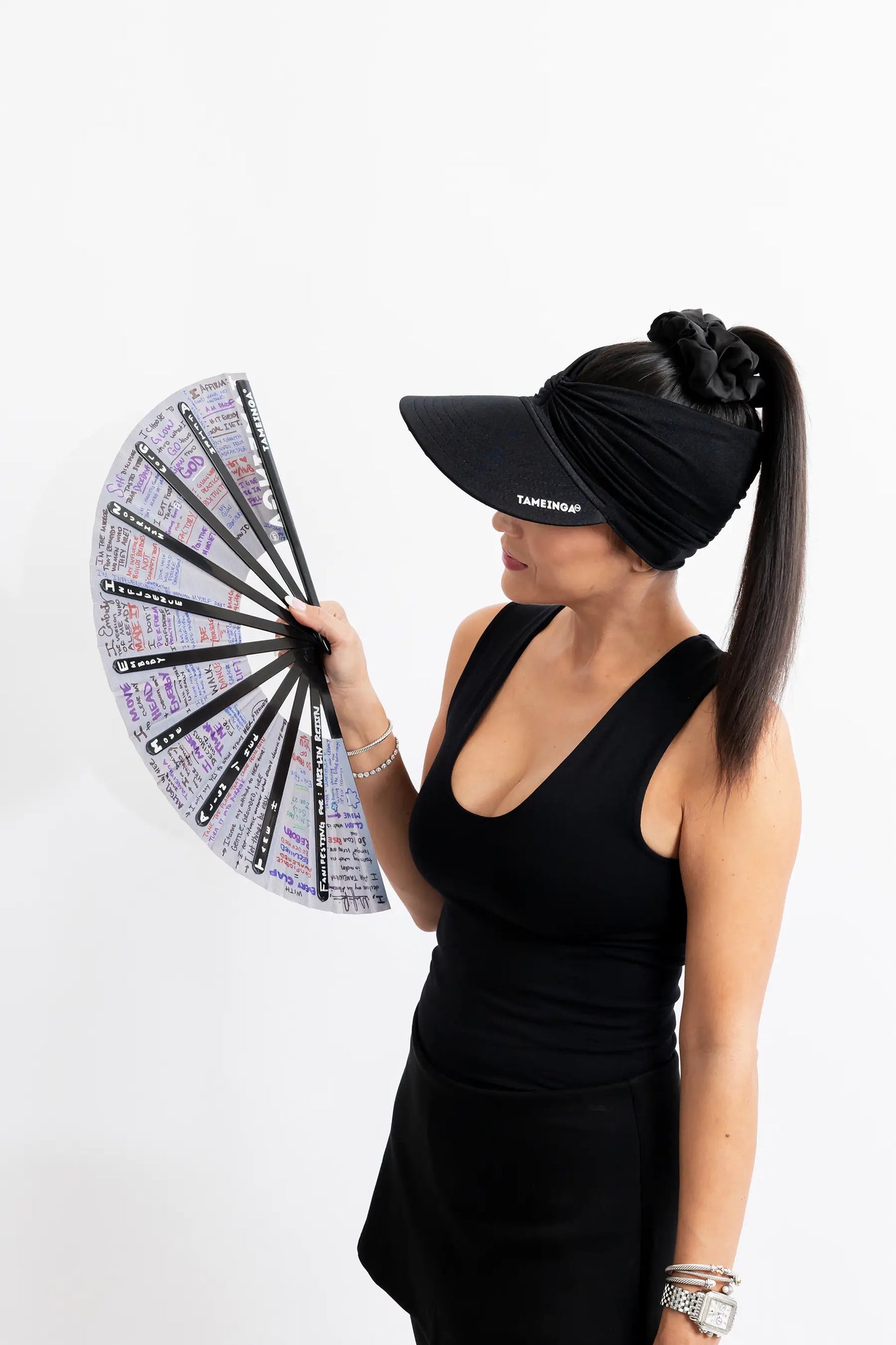 The Ultimate TAMEINGA™ FANifesting Bundle: 2 Hats & 2 Fans